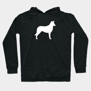 Smooth Collie Silhouette Hoodie